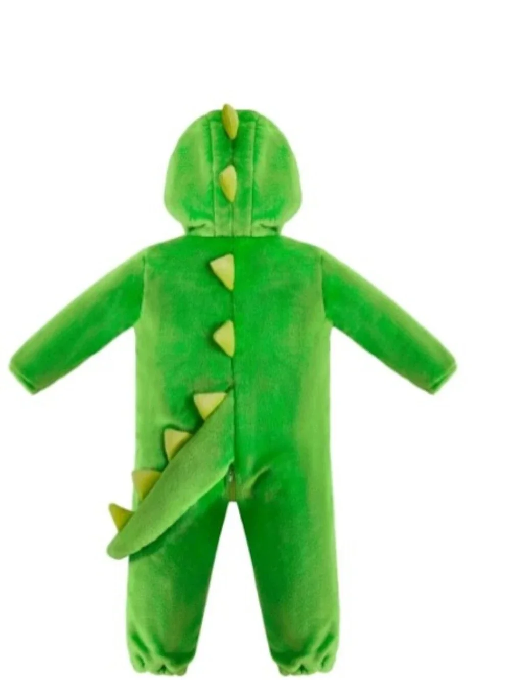 Unisex Baby Dragon Green Onesie Zipper Pajama, New